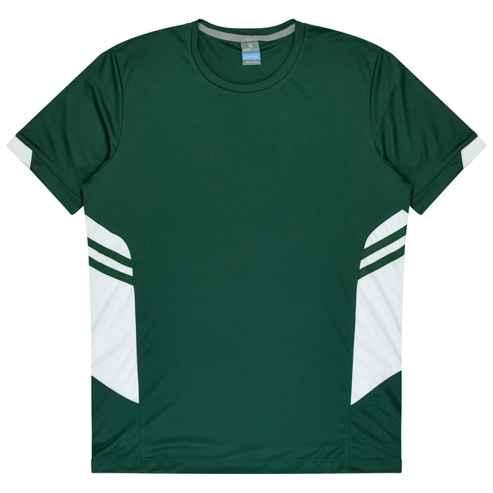 TASMAN KIDS TEES - BOTTLE/WHITE