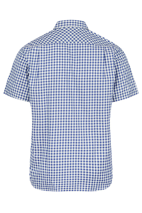 BRIGHTON MENS SHIRT SHORT SLEEVE - FRENCH BLUE