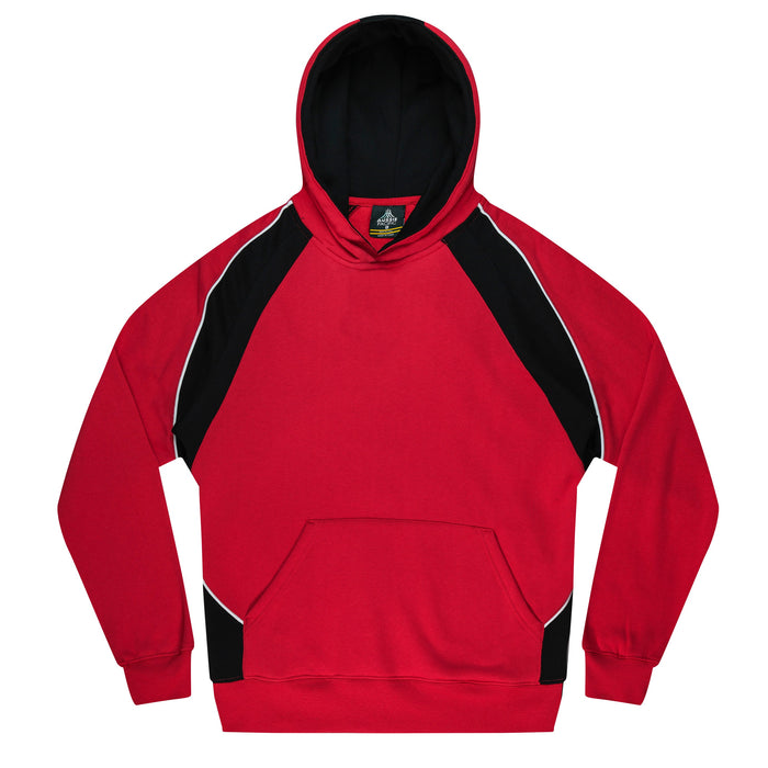 HUXLEY KIDS HOODIES - RED/BLACK/WHITE
