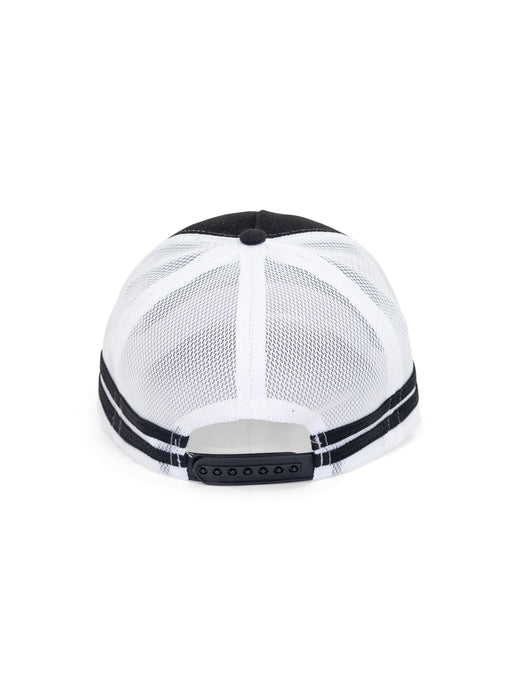 HAMPSHIRE TRUCKER CAP - BLACK/WHITE/BLACK
