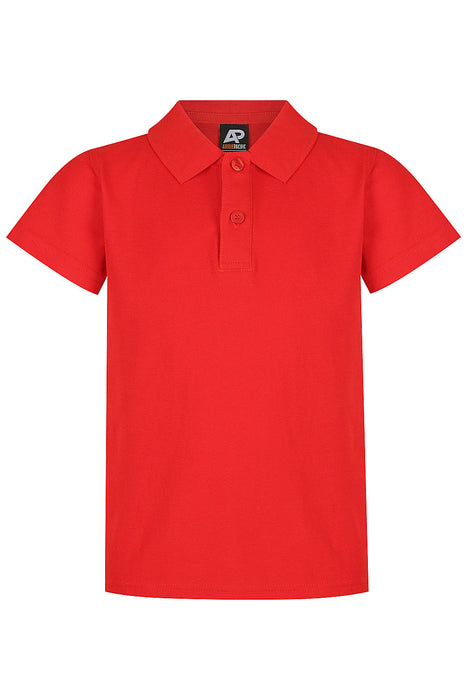 HUNTER KIDS POLOS - RED