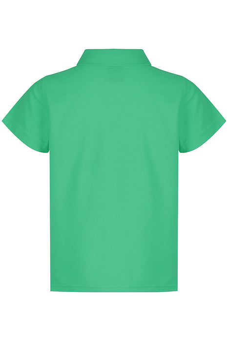 HUNTER KIDS POLOS - KELLY GREEN