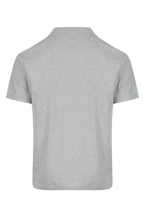HUNTER MENS POLOS - GREY MARLE