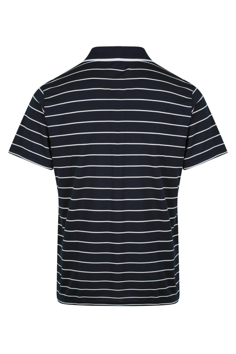 VAUCLUSE MENS POLOS - NAVY/WHITE