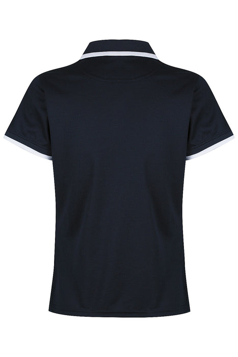 PORTSEA LADY POLOS - NAVY/WHITE