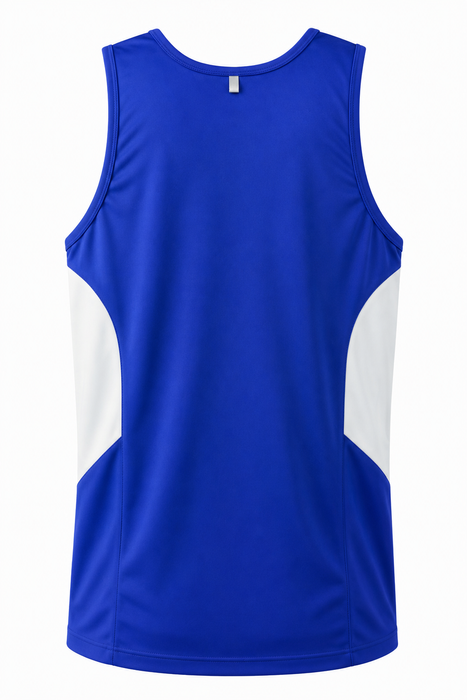 TASMAN HERREN-UNTERSHIRTS - KÖNIGSBLAU/WEISS