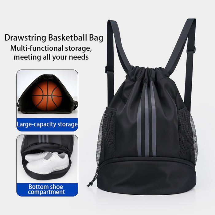 SHEFFIELD BASKETBALLTASCHE - SCHWARZ