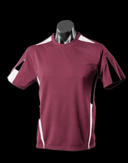 MAROON/WHITE