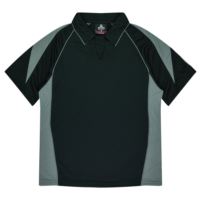 PREMIER LADY POLOS - BLACK/ASHE