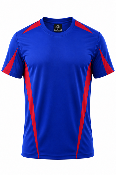EUREKA KIDS TEES - ROYAL/RED