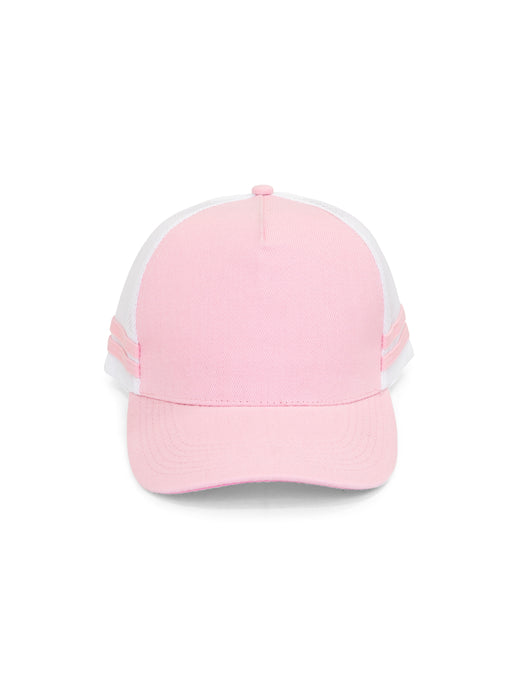 HAMPSHIRE TRUCKER CAP - LIGHT PINK/WHITE/LIGHT PINK