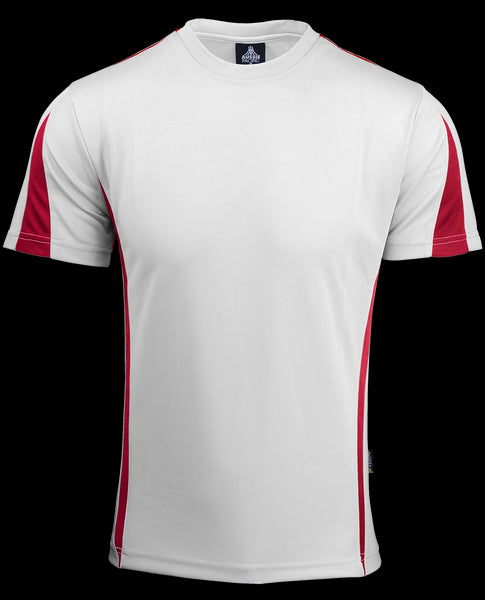 WHITE/RED