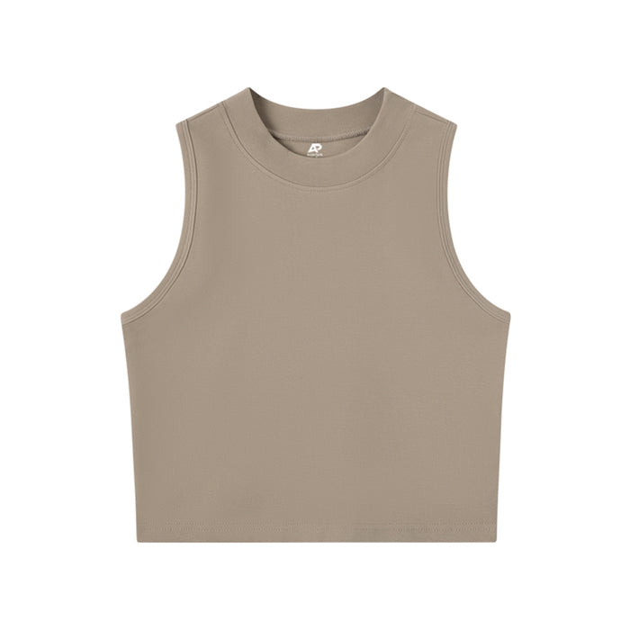SUMMIT COTTON TEE - KHAKI
