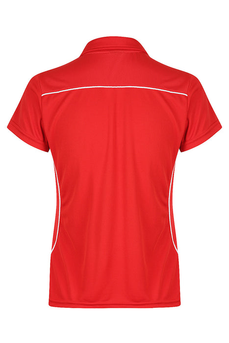 KURANDA LADY POLOS - RED/WHITE