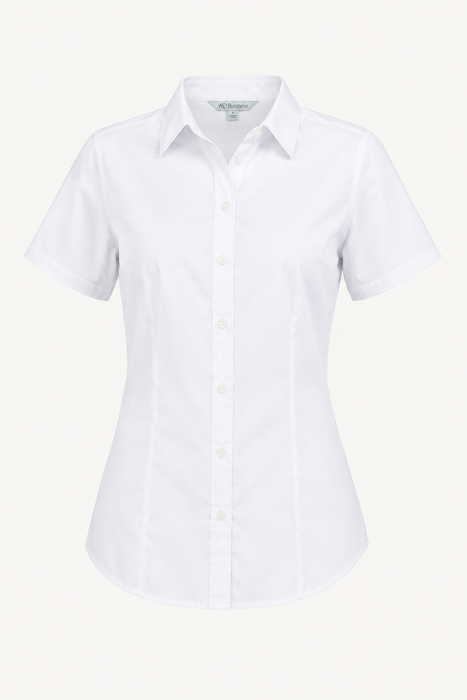 KINGSWOOD LADY SHIRT KURZARM - WEISS